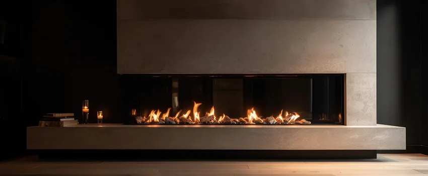 Gas Fireplace Ember Bed Design Services in Linda, California