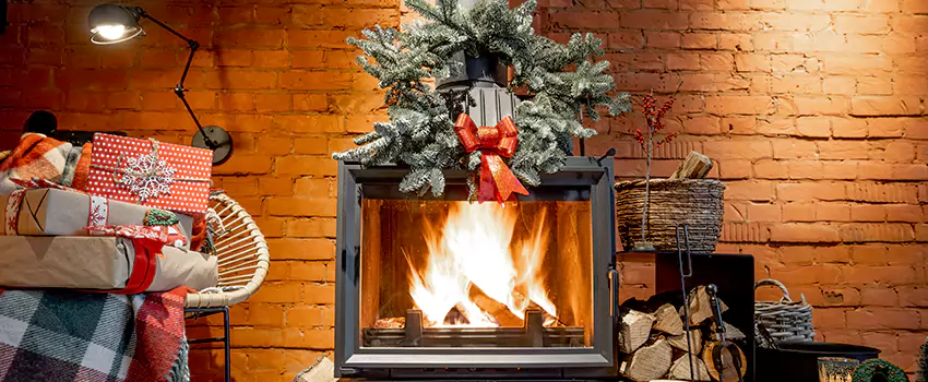 Travis Industries Linear Gas Fireplace Installation in Linda, California