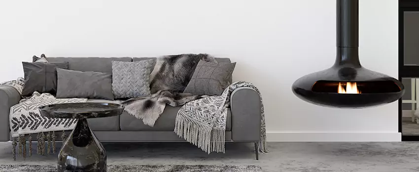 Circular Hanging Fireplace Installation Services in Linda, CA